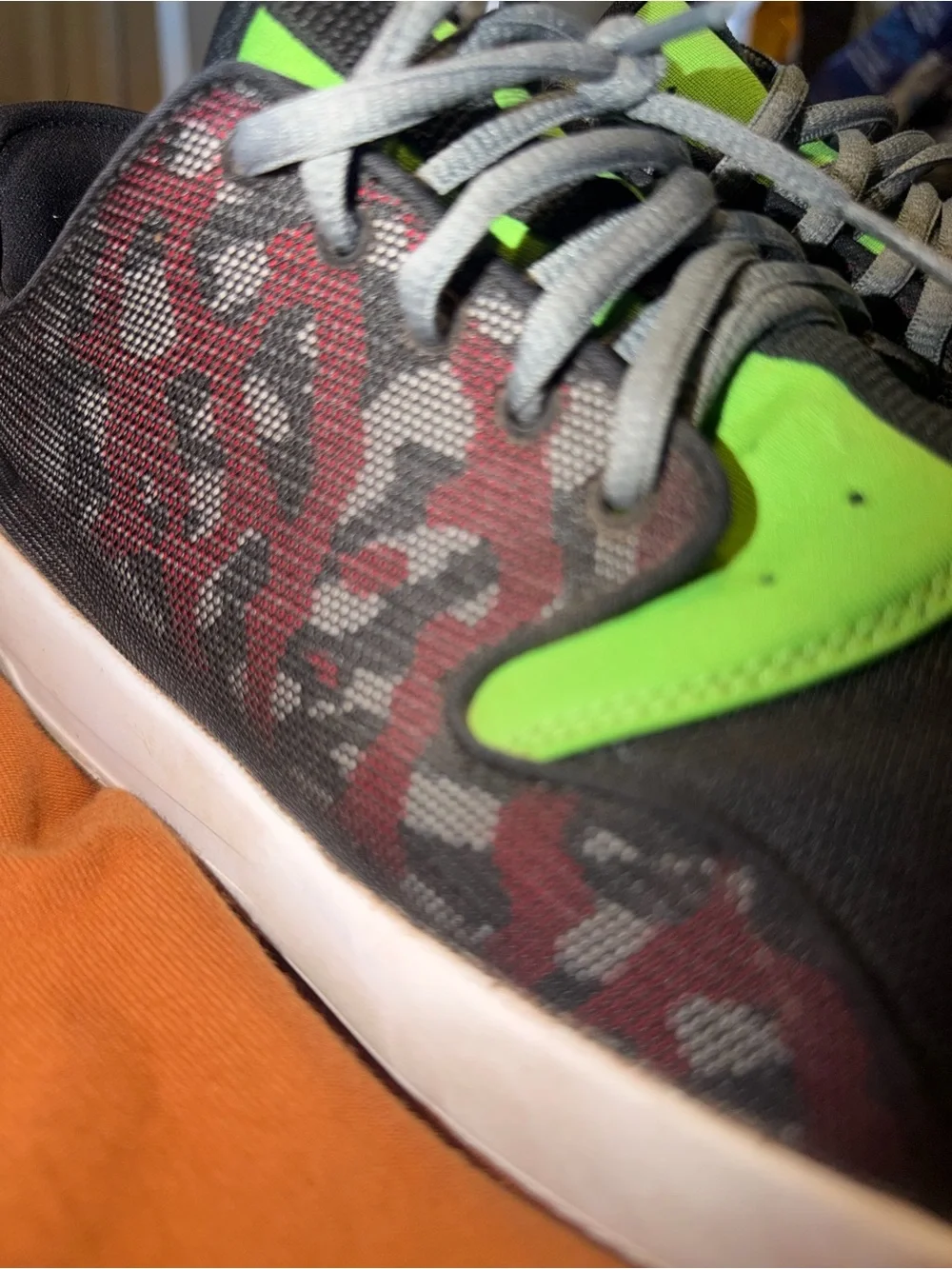 SALE!! Jordan Men's Sneakers - Black & Neon Green